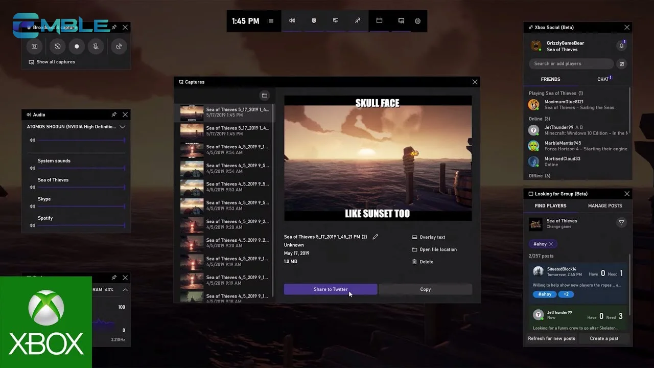 Giao diện phần mềm quay màn hình chuyên nghiệp, quay video chất lượng cao